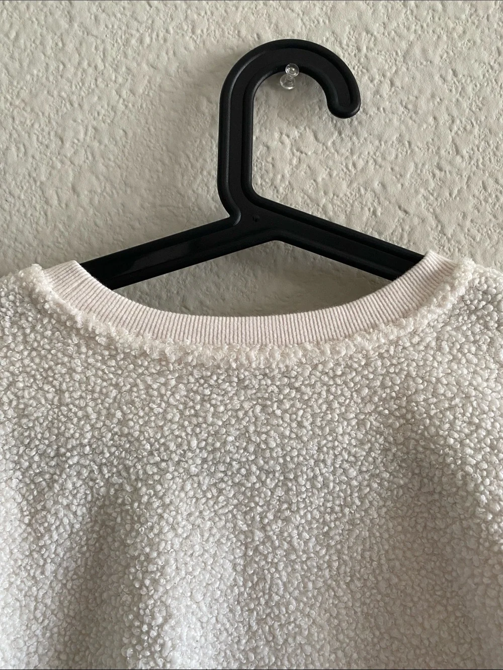 Women’s LOFT Cream Pullover with Tiny Floral Embroidery